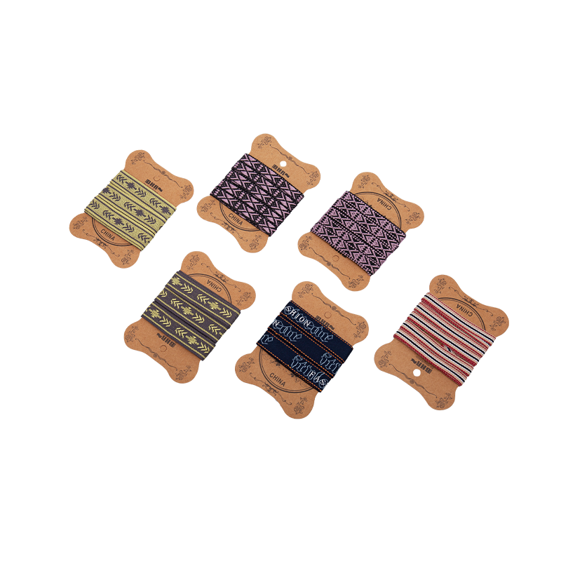 Kansallinen tyyli Jacquard -polyesterihihna